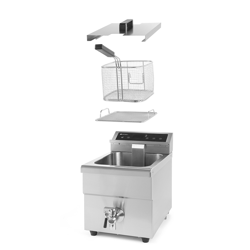 картинка Фритюрница индукционная Kitchen Line 8 литров HENDI 215012